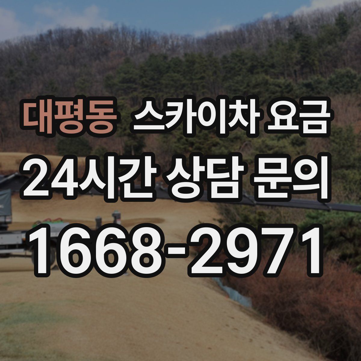 대평동 스카이차 요금