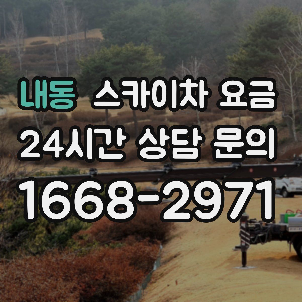 내동 스카이차 요금