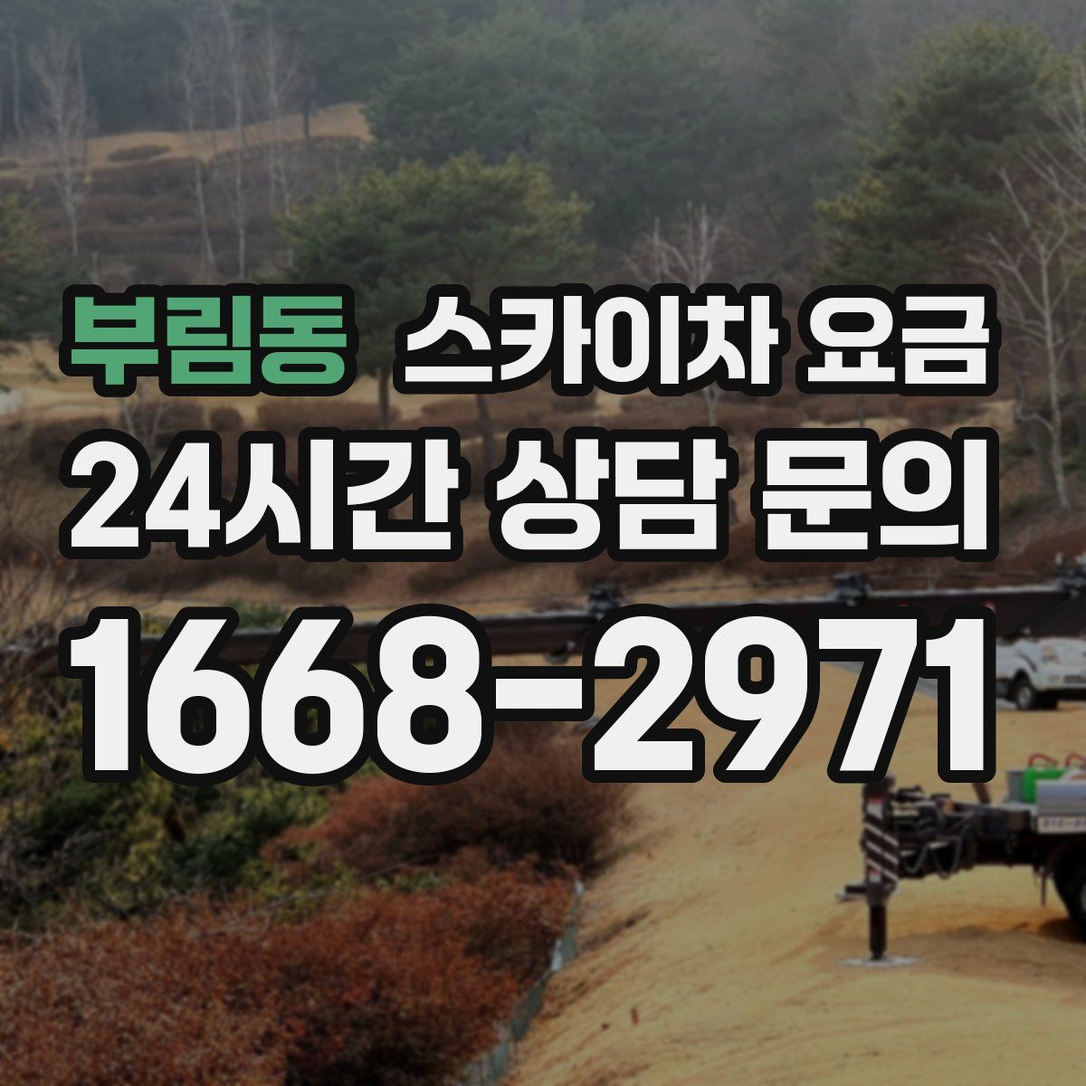 부림동 스카이차 요금