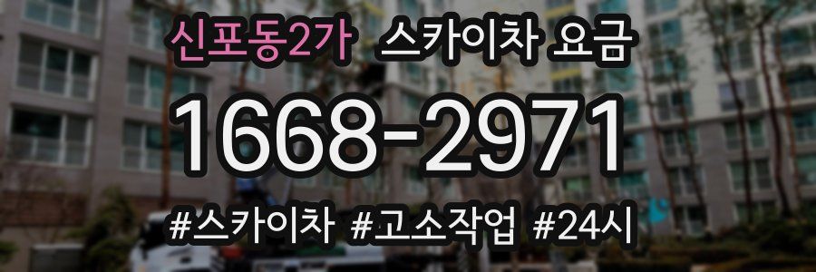 신포동2가 스카이차 요금