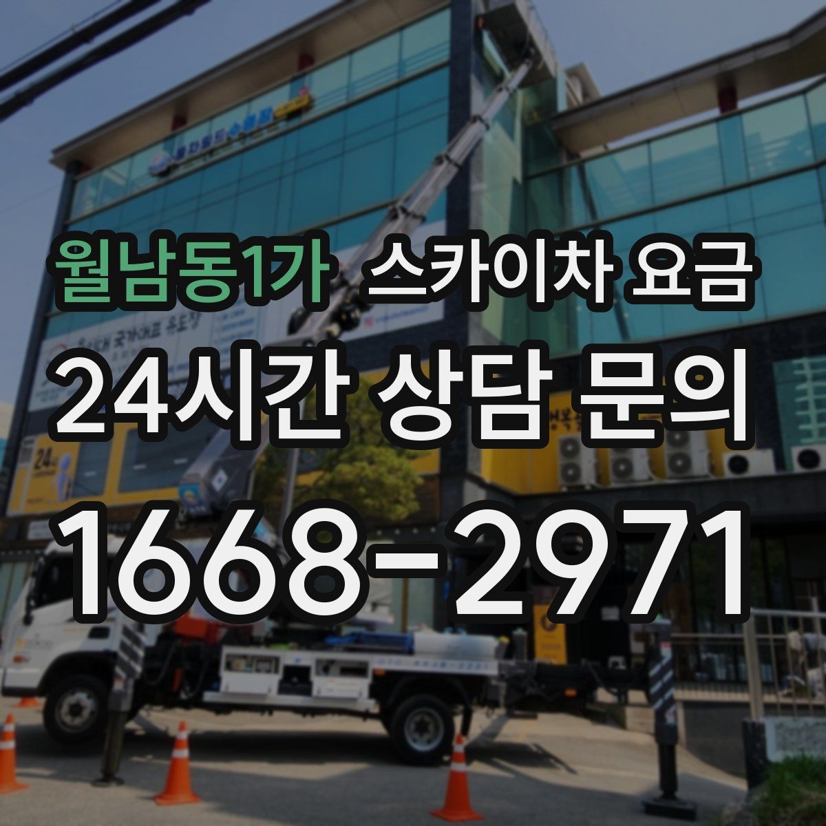월남동1가 스카이차 요금