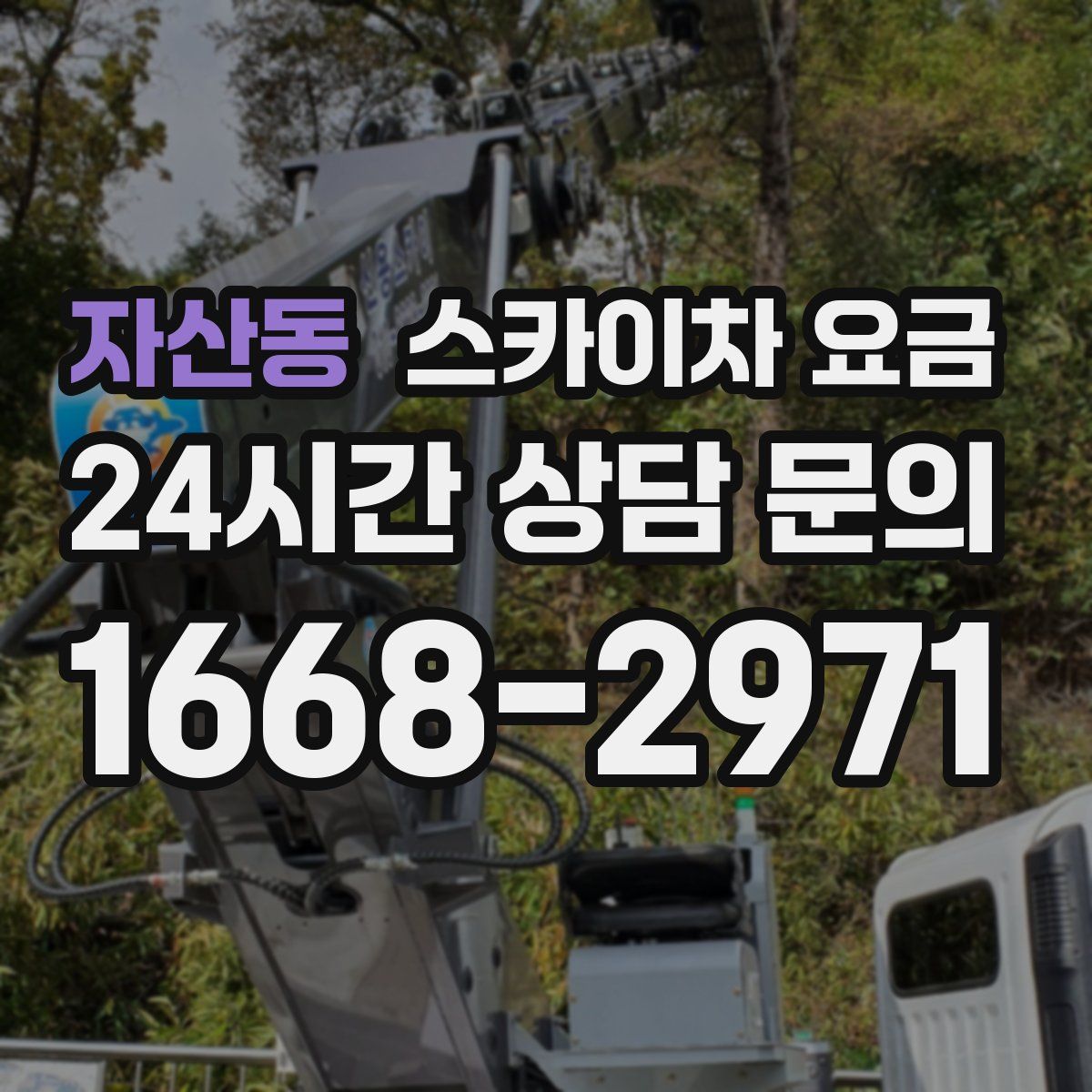 자산동 스카이차 요금