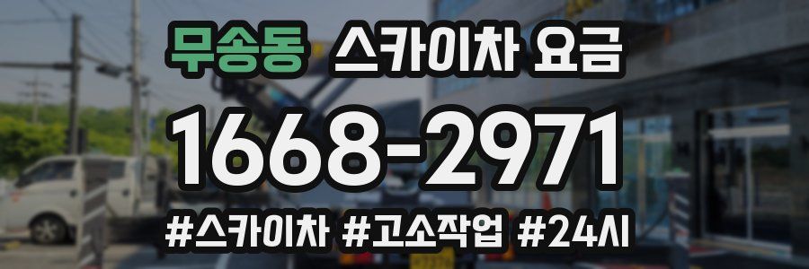 무송동 스카이차 요금