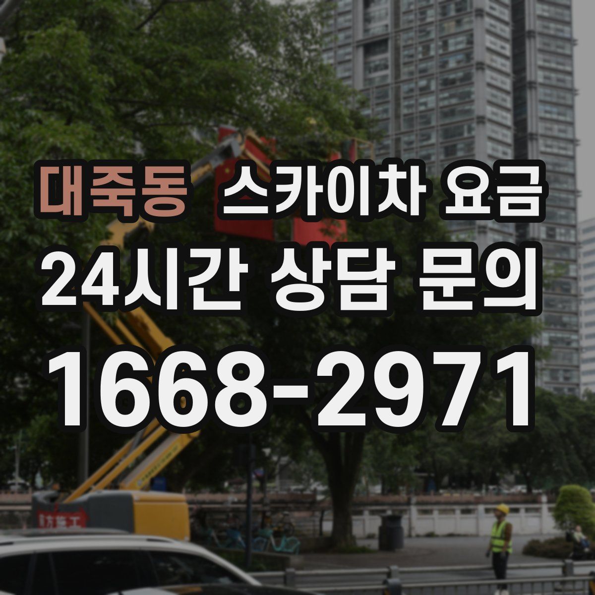 대죽동 스카이차 요금