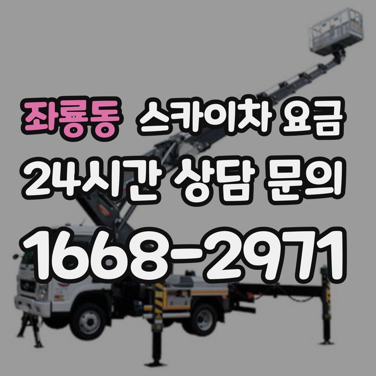 좌룡동 스카이차 요금