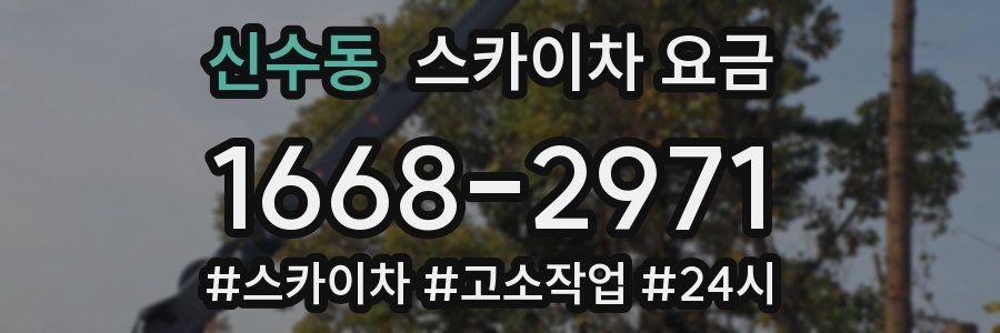 신수동 스카이차 요금