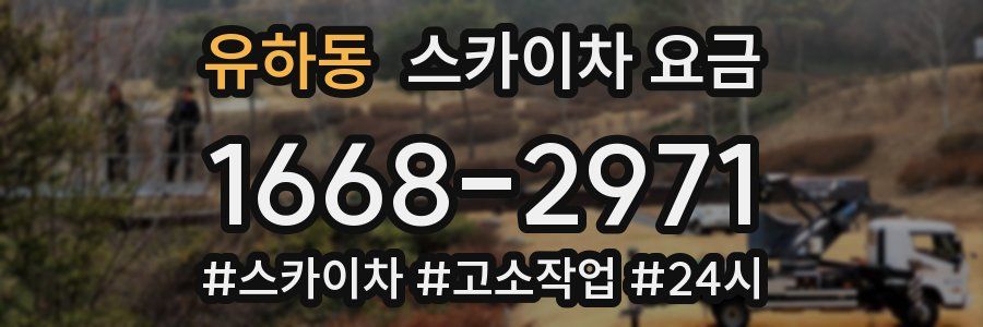 유하동 스카이차 요금