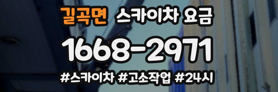 길곡면 스카이차 요금