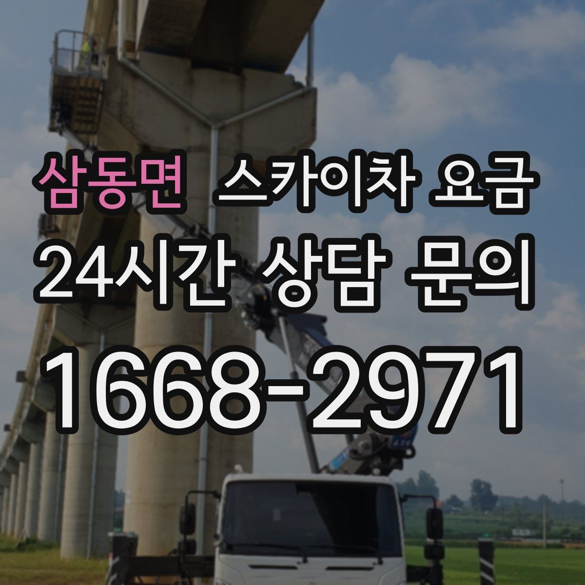 삼동면 스카이차 요금