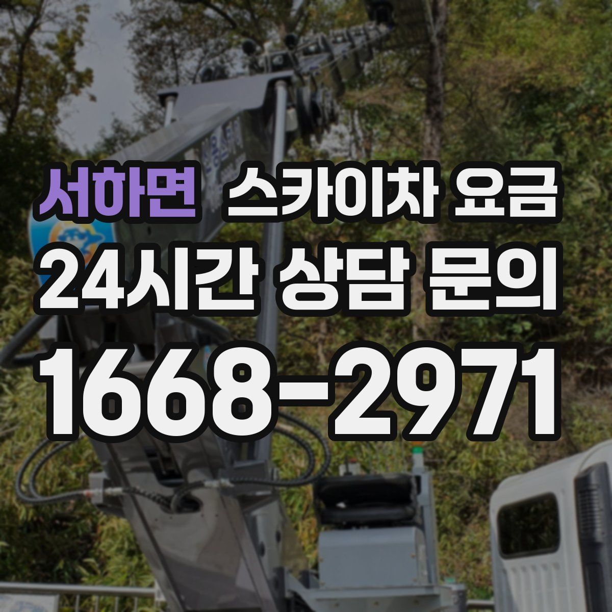 서하면 스카이차 요금