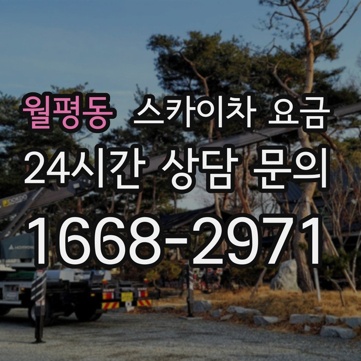 월평동 스카이차 요금