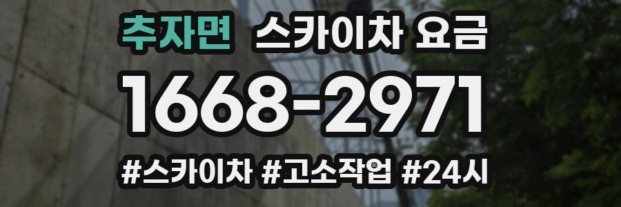추자면 스카이차 요금