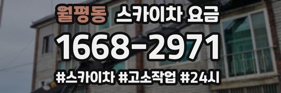 월평동 스카이차 요금