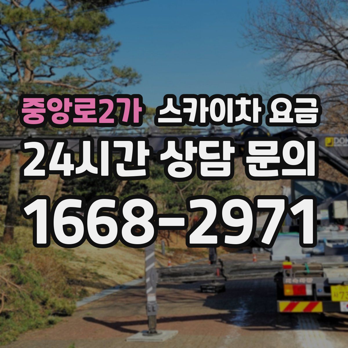 중앙로2가 스카이차 요금