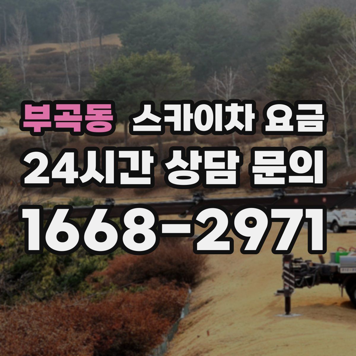 부곡동 스카이차 요금