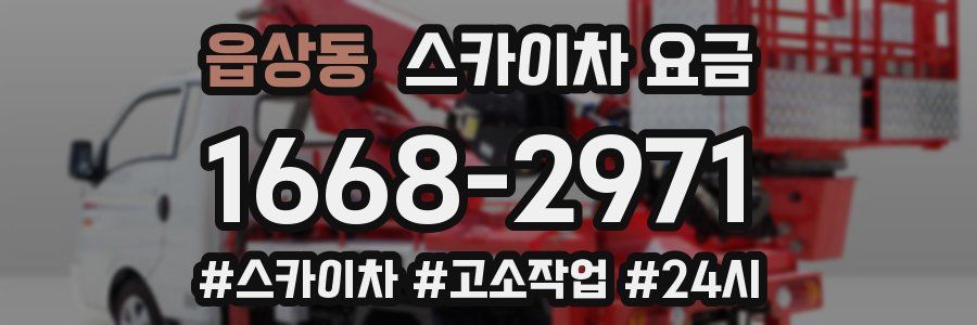 읍상동 스카이차 요금