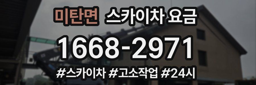 미탄면 스카이차 요금