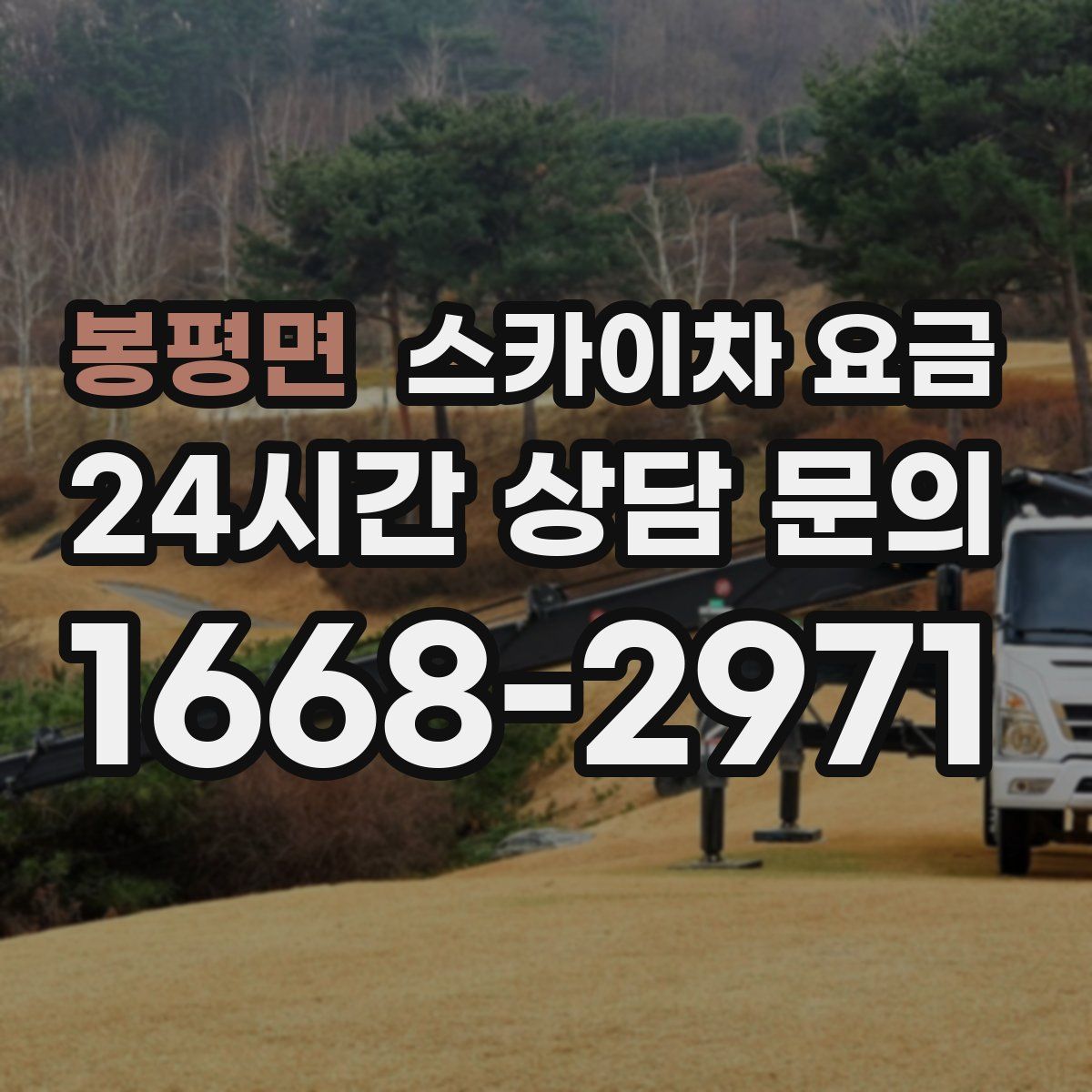 봉평면 스카이차 요금
