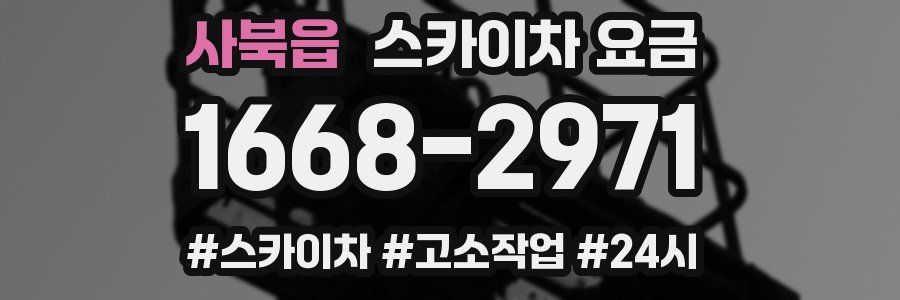 사북읍 스카이차 요금