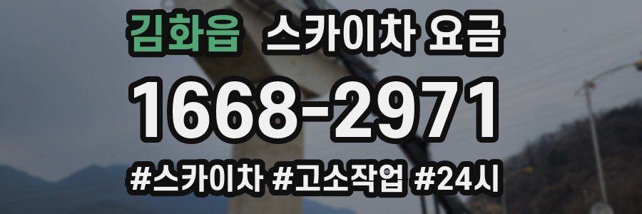 김화읍 스카이차 요금