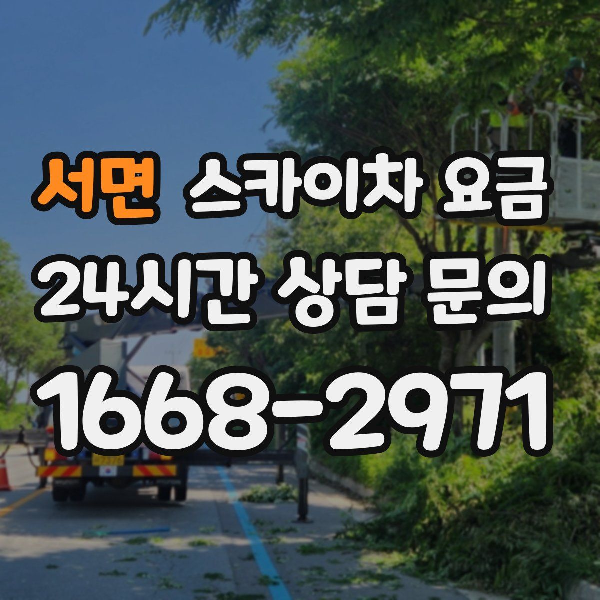 서면 스카이차 요금