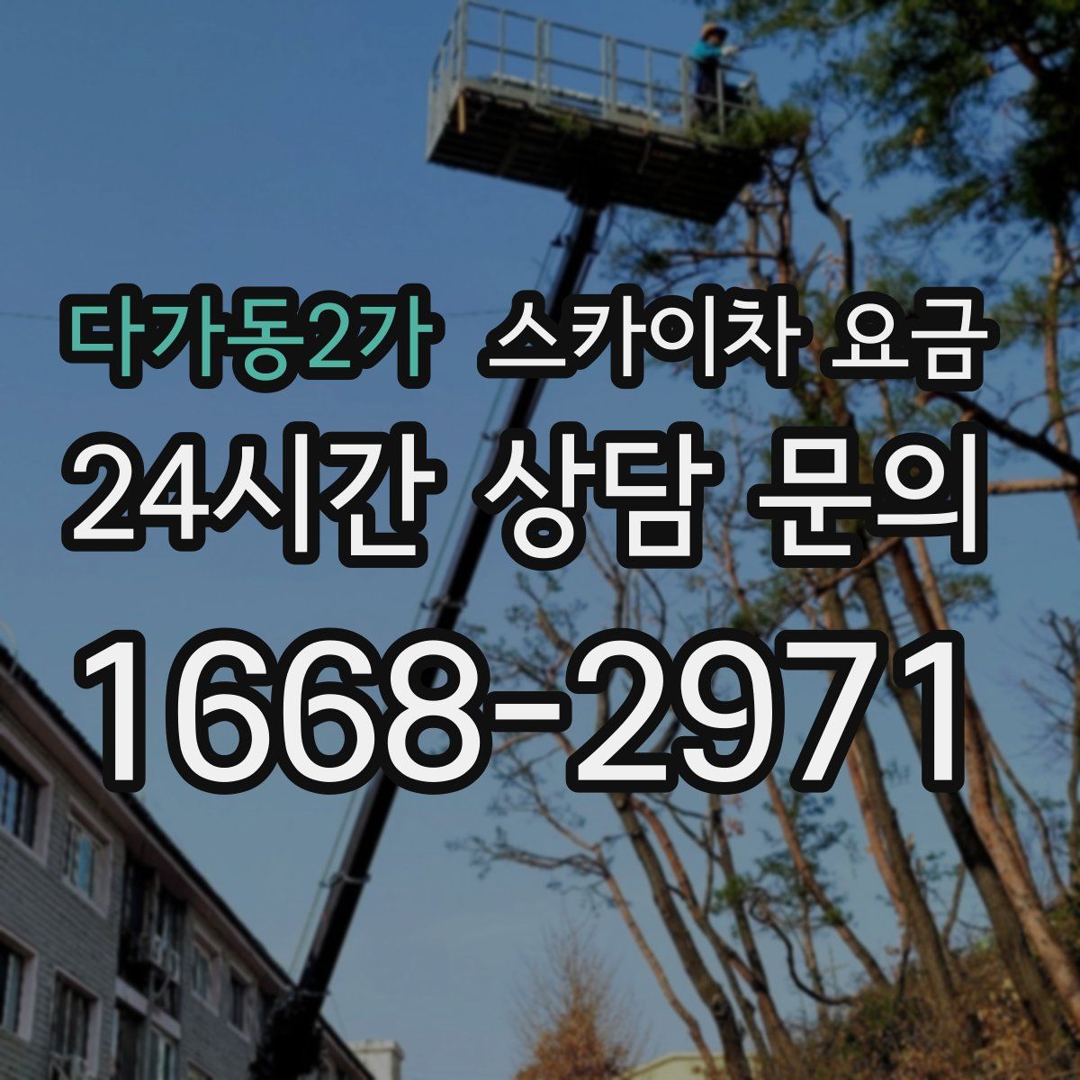 다가동2가 스카이차 요금