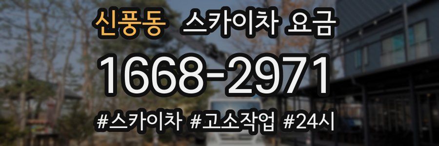 신풍동 스카이차 요금