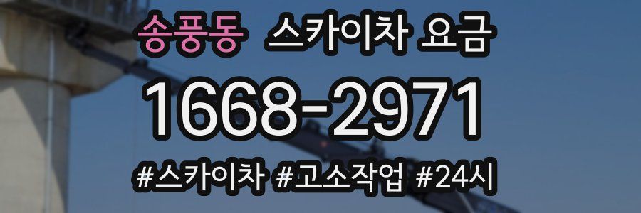송풍동 스카이차 요금