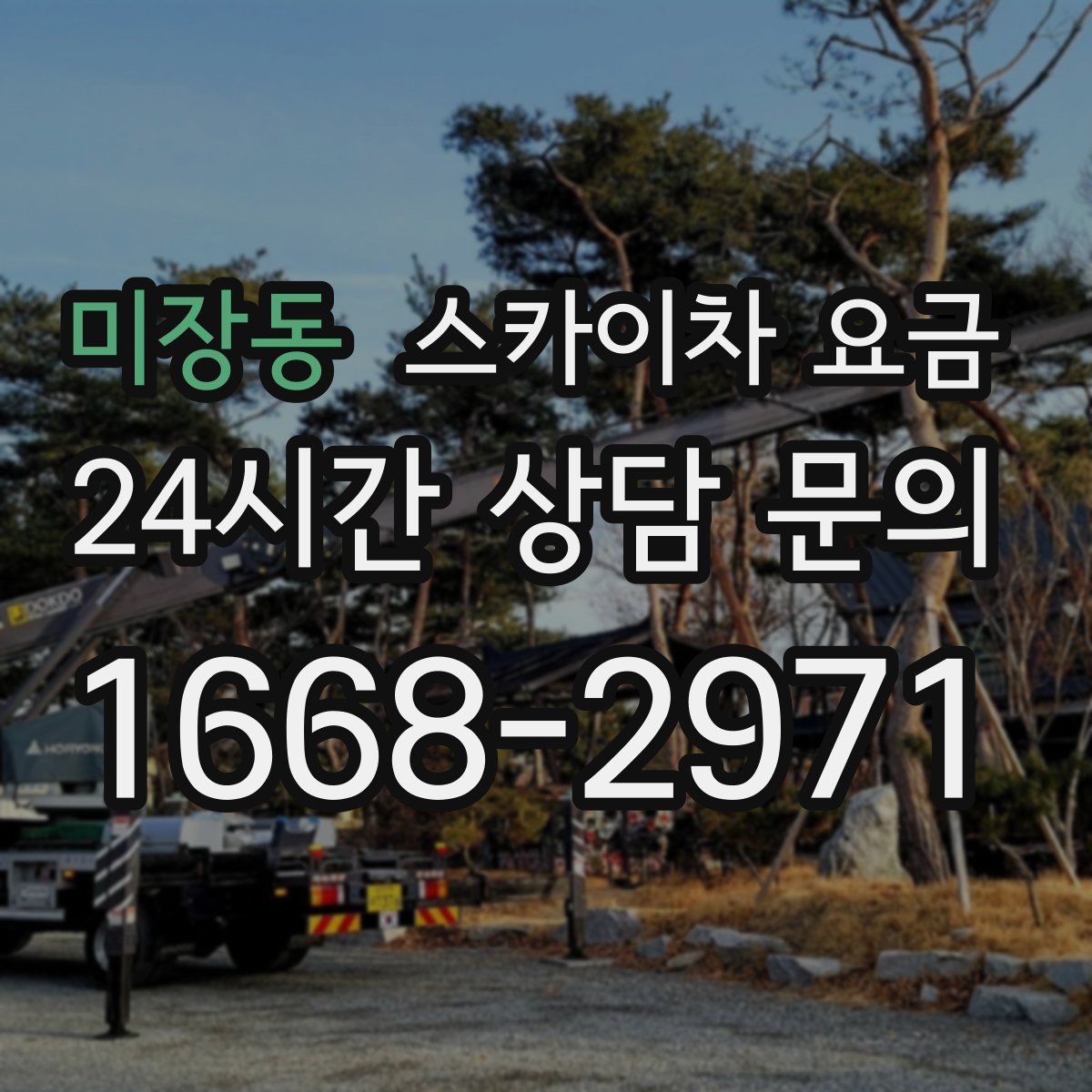 미장동 스카이차 요금