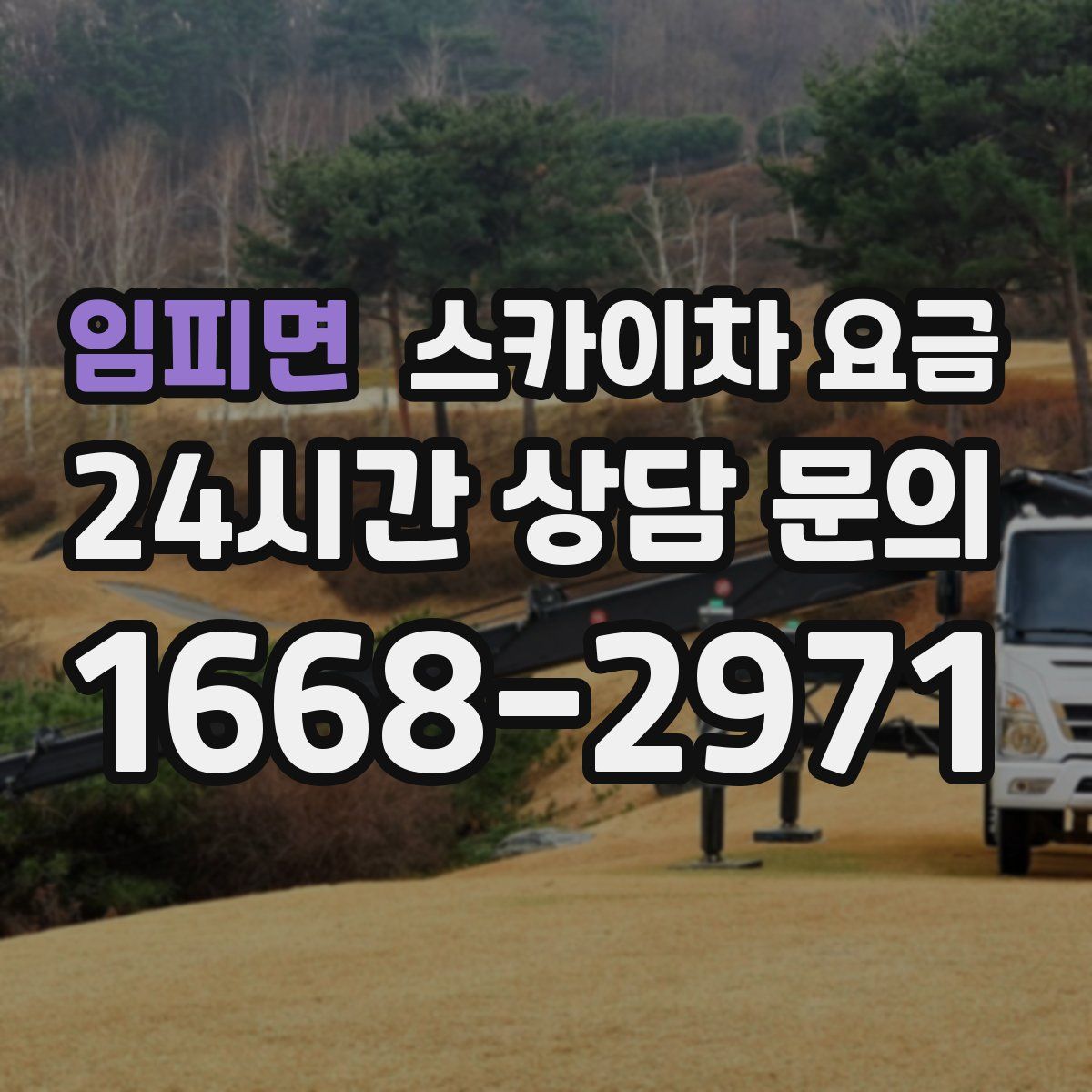 임피면 스카이차 요금