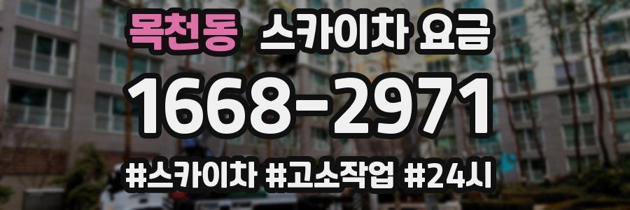 목천동 스카이차 요금