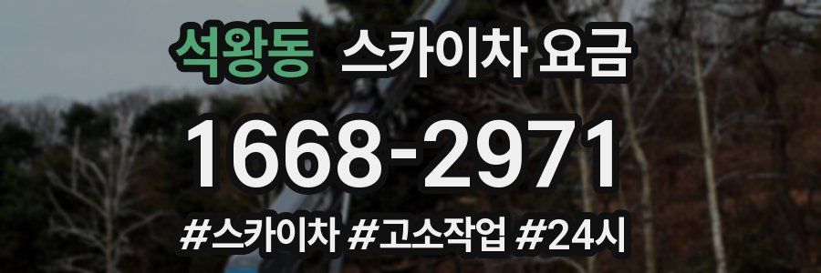 석왕동 스카이차 요금