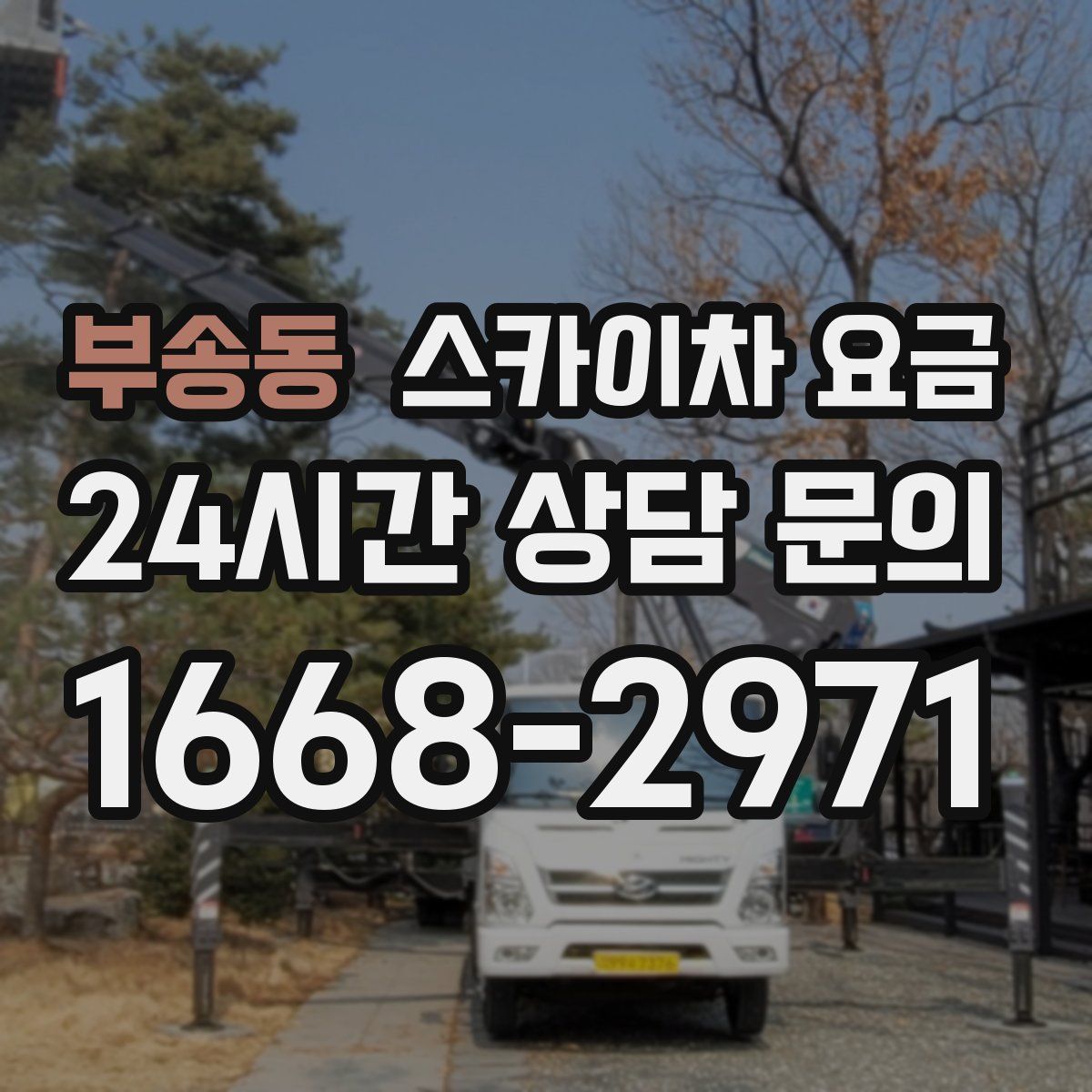 부송동 스카이차 요금