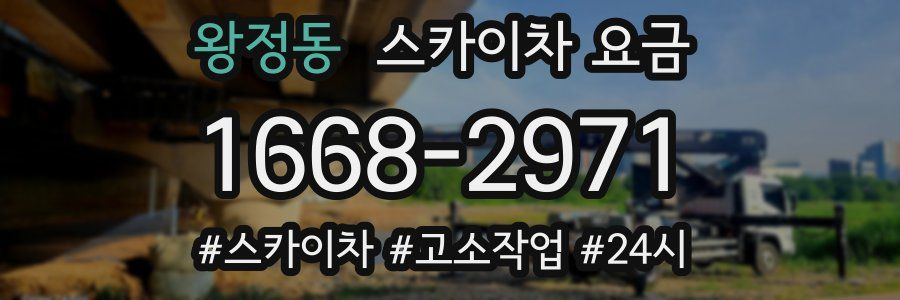 왕정동 스카이차 요금