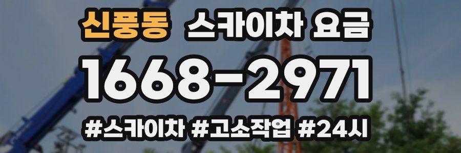 신풍동 스카이차 요금