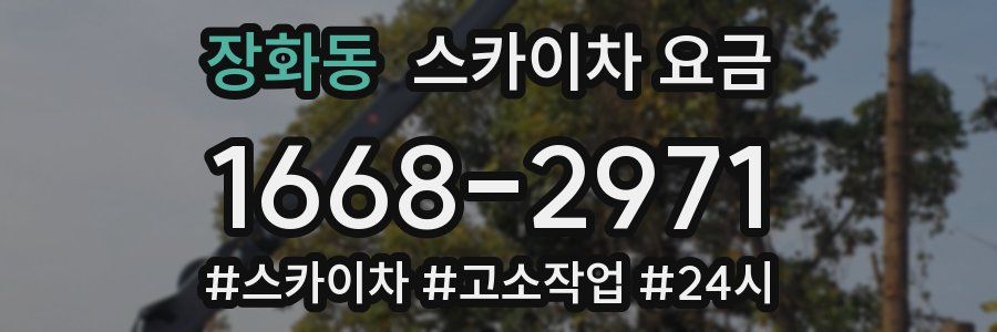 장화동 스카이차 요금