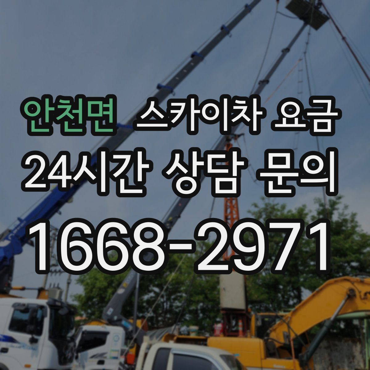 안천면 스카이차 요금