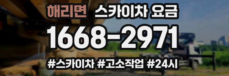 해리면 스카이차 요금