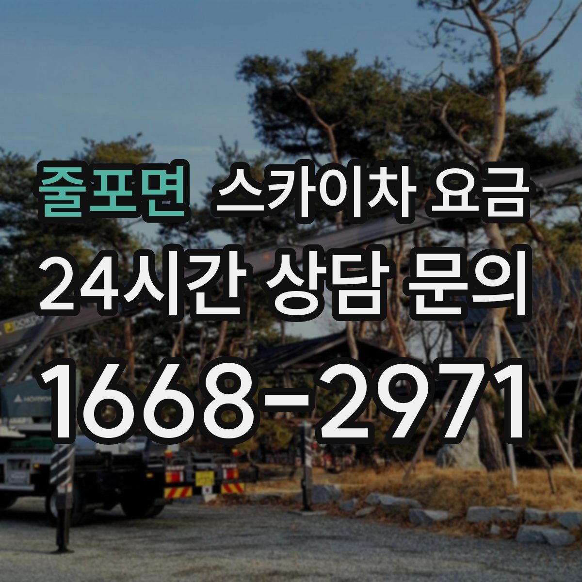 줄포면 스카이차 요금