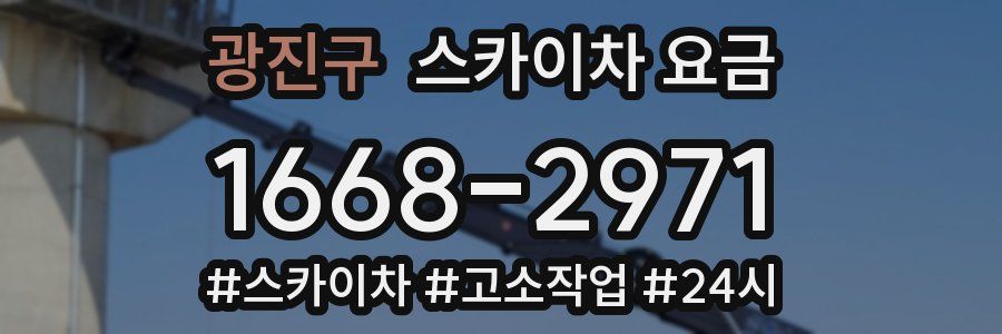 광진구 스카이차 요금