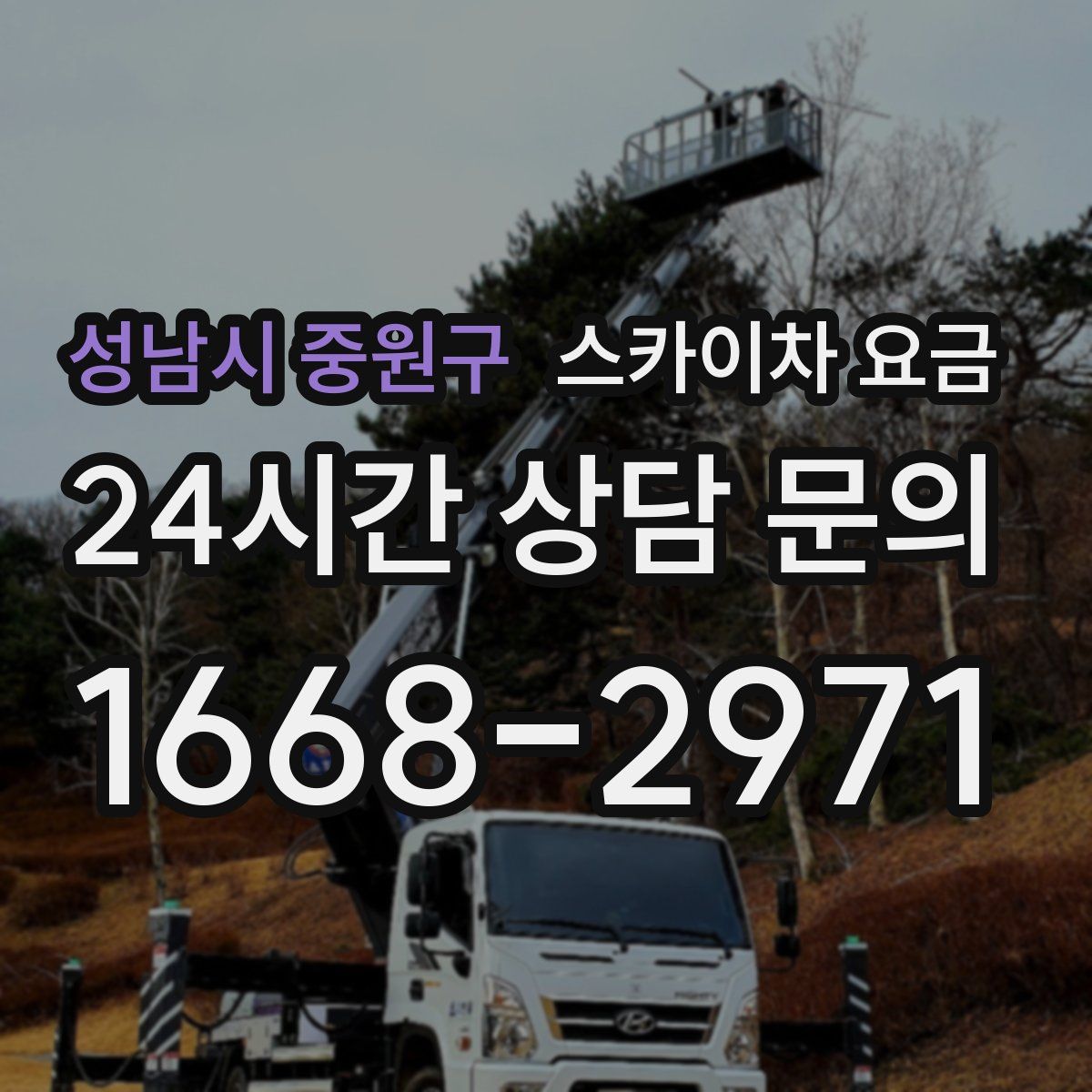 성남시 중원구 스카이차 요금