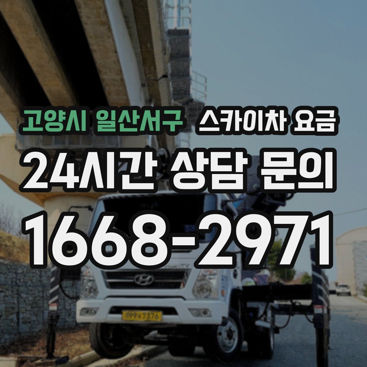 고양시 일산서구 스카이차 요금