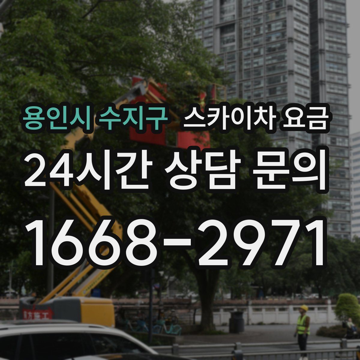 용인시 수지구 스카이차 요금