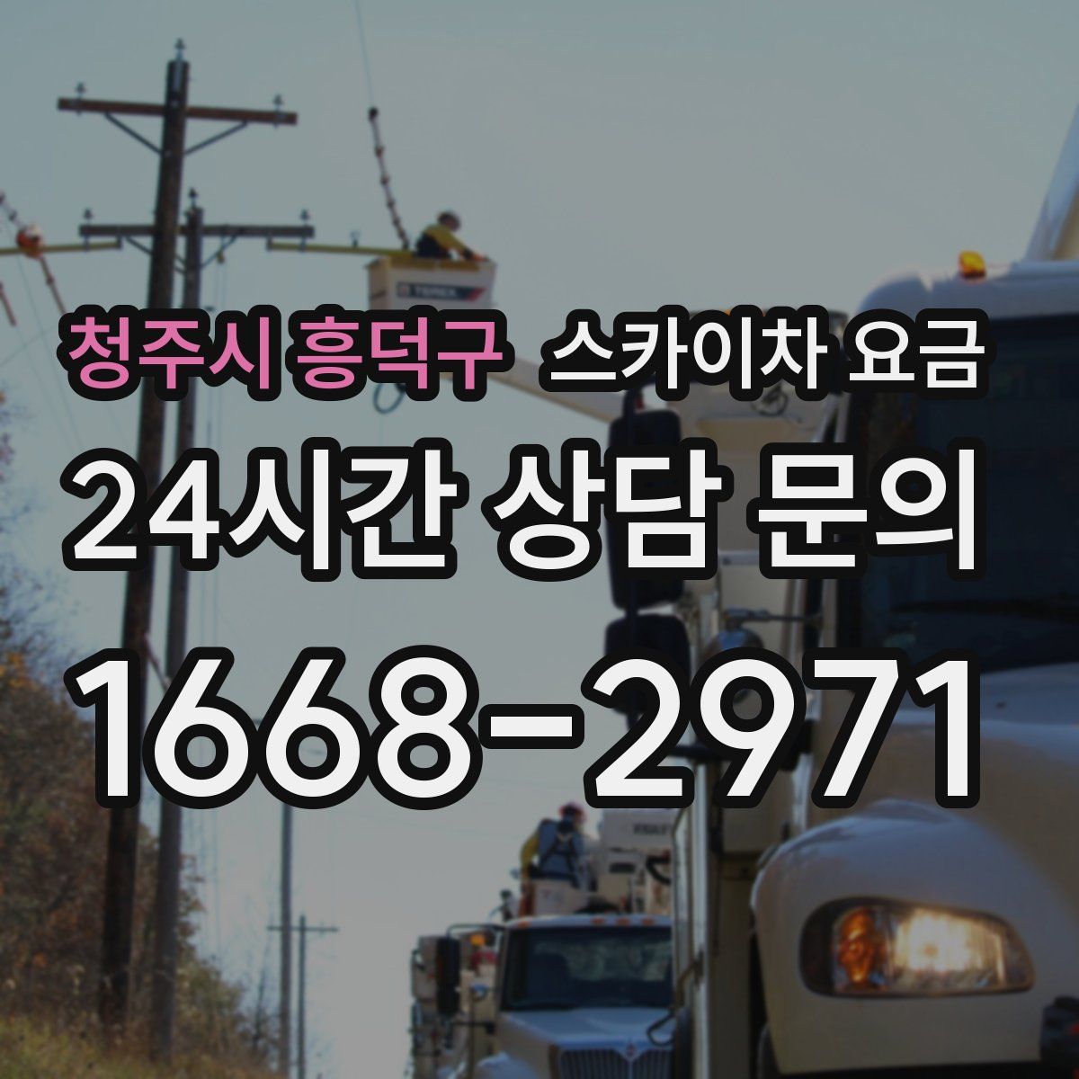 청주시 흥덕구 스카이차 요금