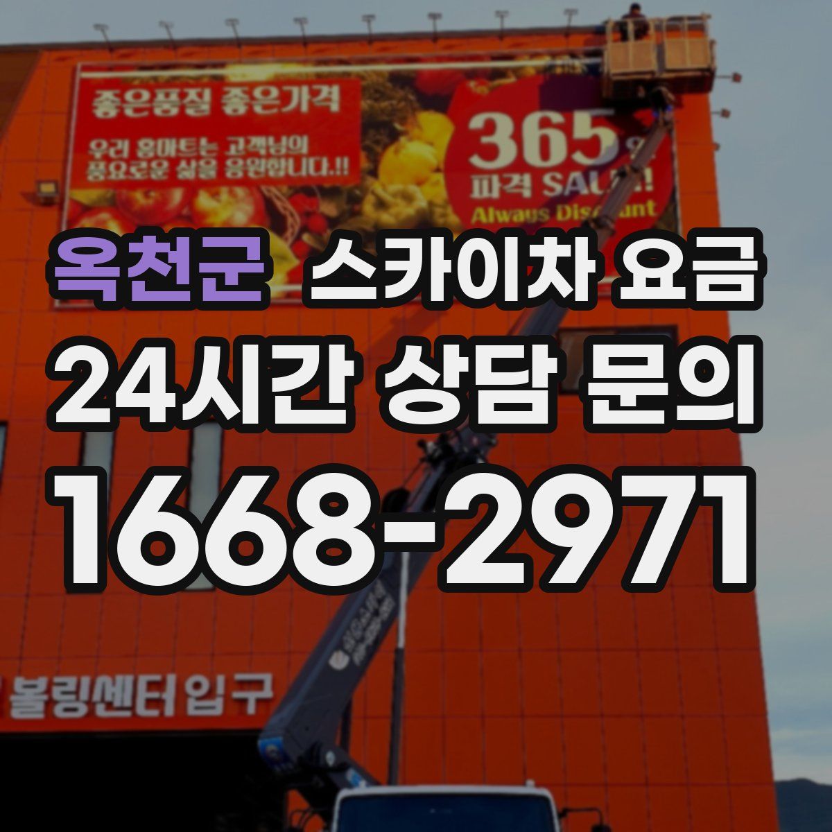 옥천군 스카이차 요금