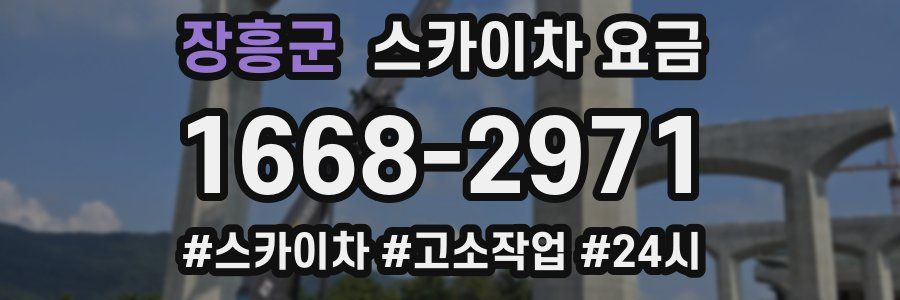 장흥군 스카이차 요금