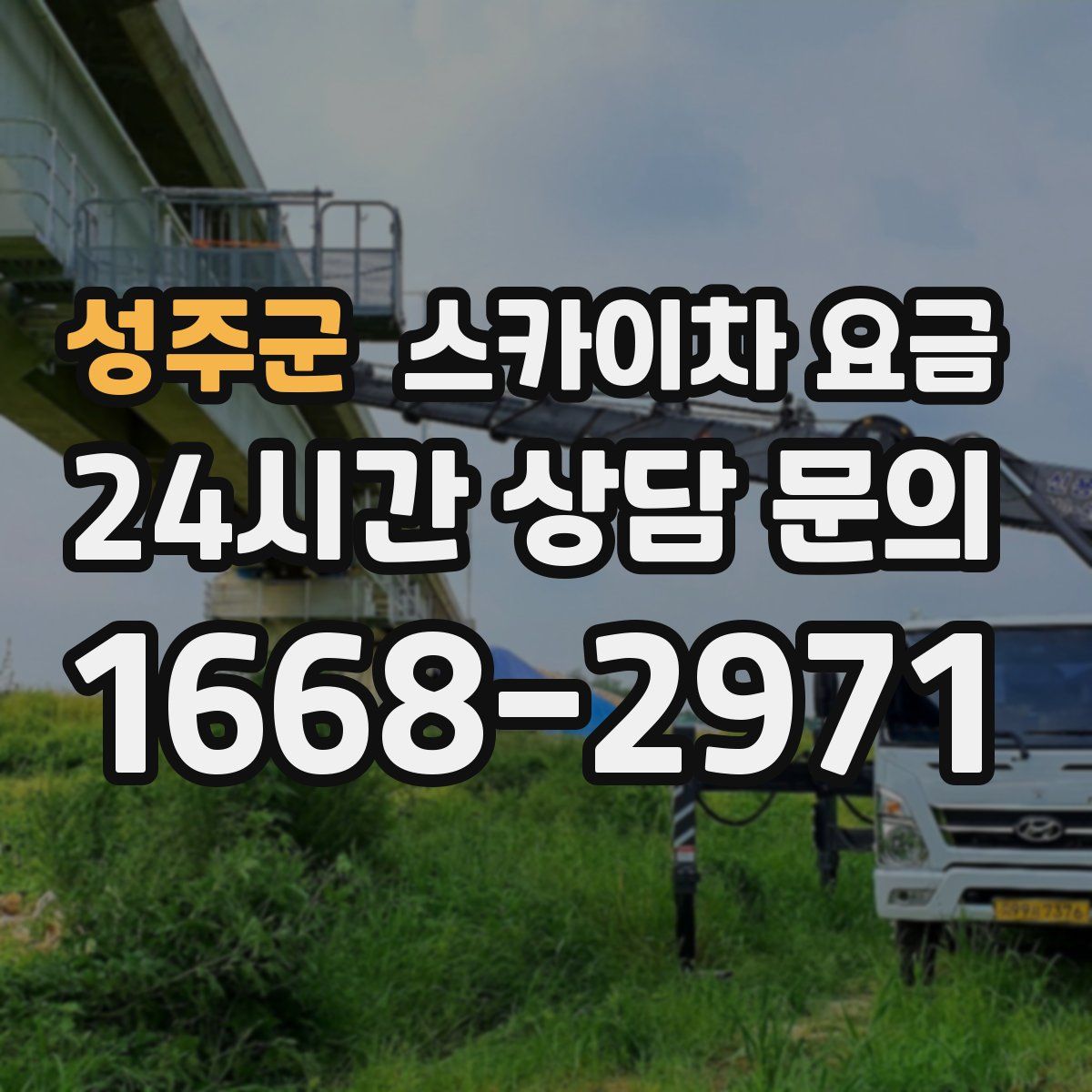 성주군 스카이차 요금