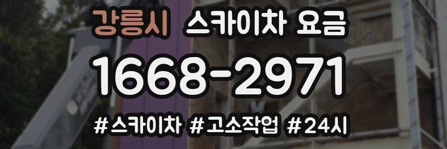 강릉시 스카이차 요금
