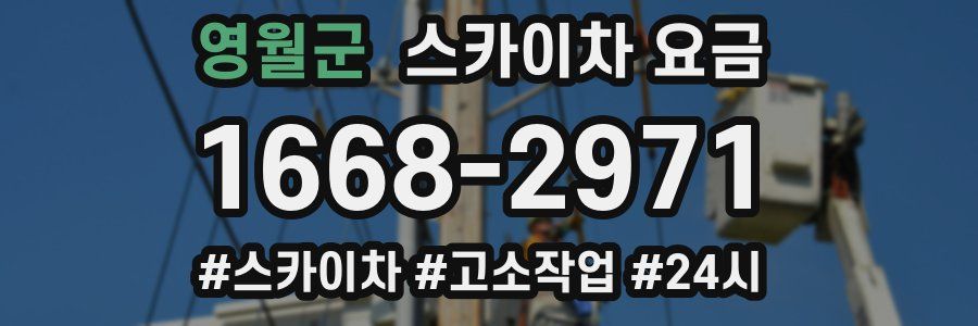 영월군 스카이차 요금