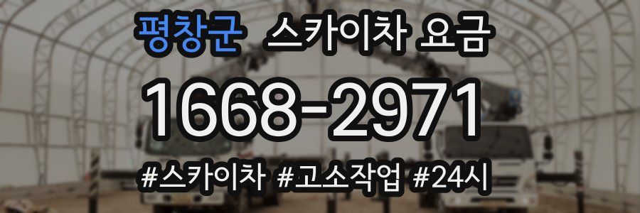 평창군 스카이차 요금